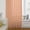 Orange, variant on Orange Plaid Sheer Curtains 45 Inches Long for Living Room/Bedroom, Modern Farmhouse Simple Abstract Stripes Rod Pocket Voile Kitchen Curtains & Drapes Window Treatment 1 Panel, 52"W x 45"L