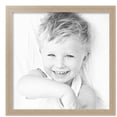 thumbnail image 2 of ArtToFrames 19" x 19" Natural Oak Picture Frame, 19x19 inch Brown MDF Poster Frame (WOM-4299), 3 Pack, 2 of 8