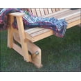 thumbnail image 3 of 4' Red Cedar Blue Mountain Fanback Glider, 3 of 3