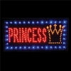 Rhode Island Novelty 10 x 19" Light-up Princess Sign Childrens Party Decorations