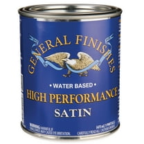 General Finishes High Performance Water Based Topcoat - 1 Pint - Satin
