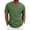 Green, variant on Ohufall Men's Henley Shirts Short Sleeve Button Linen T-Shirt Lightweight Fashion Casual Pullover Shirt