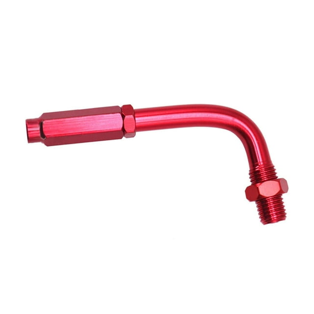 Universal Motorcycle Throttle Cable Adjuster 90 Degree for Head Adjuster Modified Cable MTB Bikes Red