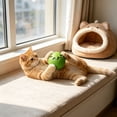 thumbnail image 4 of Interactive Cat Toy Ball, Automatic Smart Rolling Cat Ball, USB Rechargeable Motion Activated Cat Toy for Indoor Cats, boredom relief Green, 4 of 6