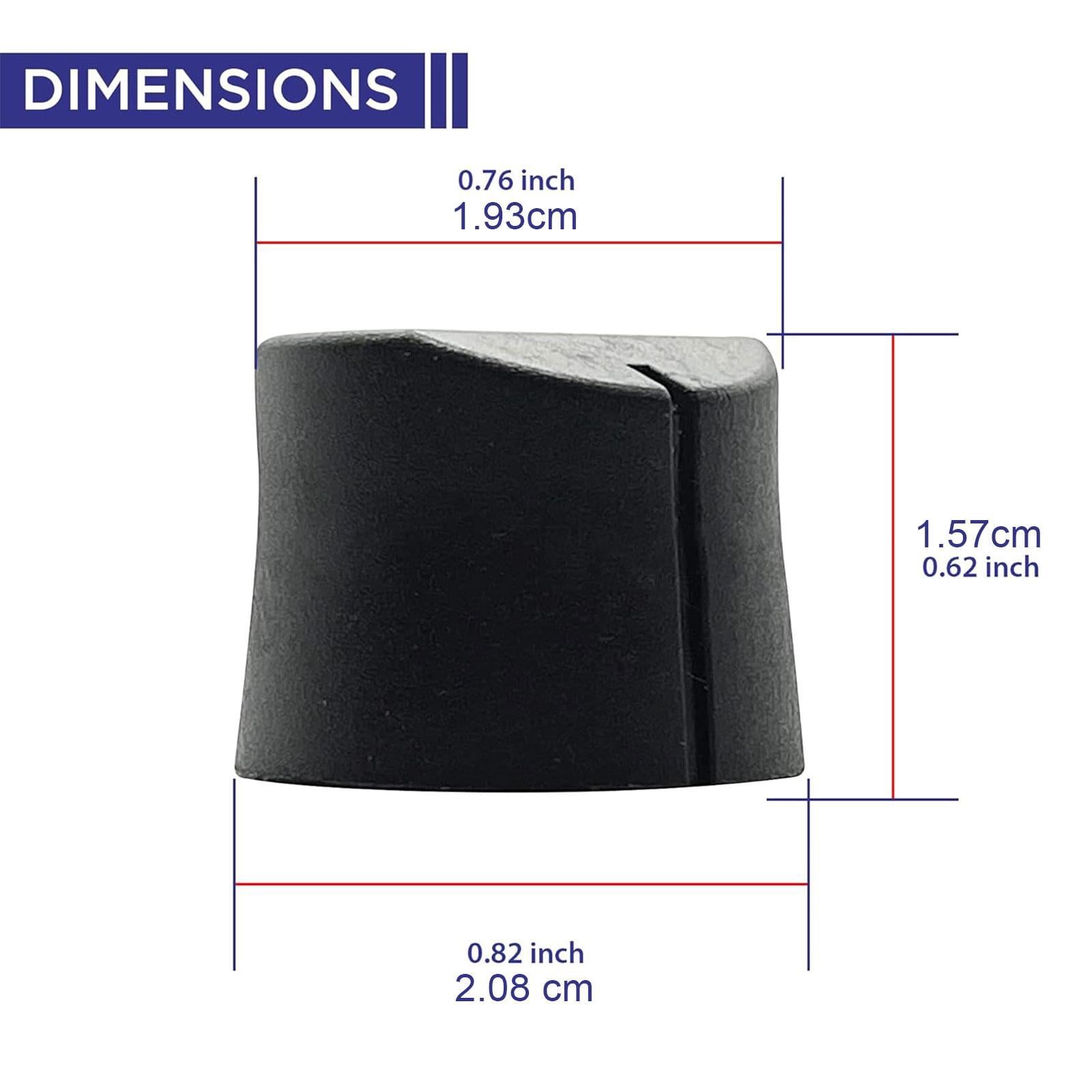1 Range Hood Control Knob for Fan Motor and Light Simple Design Durable Material Compatible with VWH2448 VWH3648 VWH6648