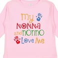 thumbnail image 4 of Inktastic My Nonna and Nonno Love Me Grandchild Boys or Girls Long Sleeve Toddler T-Shirt, 4 of 5