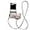 White, variant on for Galaxy Z Flip 6 Cute Fuzzy Bear Crossbody Lanyard Phone Case, Elegant Woman Protective Kawaii Bear Design Slim Shockproof Cover Phone Cases (Brown,Flip 5)