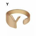 thumbnail image 1 of CUITING Fashion Adjustable Initial Alphabet Letter A-Z Ring Finger Rings Women Jewellery-Silver C, 1 of 9