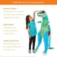 thumbnail image 4 of Melissa & Doug Standing T-Rex Giant Lifelike Plush Stuffed Animal, 4 of 7