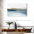 thumbnail image 3 of Elephant Stock Luminosity Wall Art - Horizontal Canvas Wall Art - Living Room Wall Decor - Abstract Canvas - Blue And Brown Decor By Allison Pearce - 36" x 24", 3 of 8