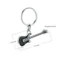 thumbnail image 2 of Guitar Urn Pendant Pet Cremation Keepsake Urn Keychains for Ashes Holder Memorial Keyring, 2 of 6