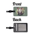 thumbnail image 4 of Opossum Cute Animal Faux Leather Travel Luggage Tag, 4 of 7