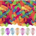 thumbnail image 5 of HTOOQ 600 Water Balloons Bulk Balloons Pack for Water Sports Fun, Splash Fights for Pools and Outdoors, Summer Outdoor Water Games and Party Favors - -, 5 of 5