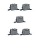 thumbnail image 3 of Yuarrent Bolsa de lonchera de poliéster Peso ligero Durable Fácil de limpiar Aislamiento térmico Multifuncional Gris Type2 NO2, 3 of 6