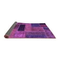 thumbnail image 2 of Ahgly Company Indoor Rectangle Patchwork Purple Transitional Area Rugs, 5' x 8', 2 of 4