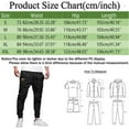 thumbnail image 2 of Men's Classic Fit Pants Joggers With Pockets Casual SweatPants Drawstring Pants Commuting Jogging Pant Leisure Daily Wear, 2 of 4