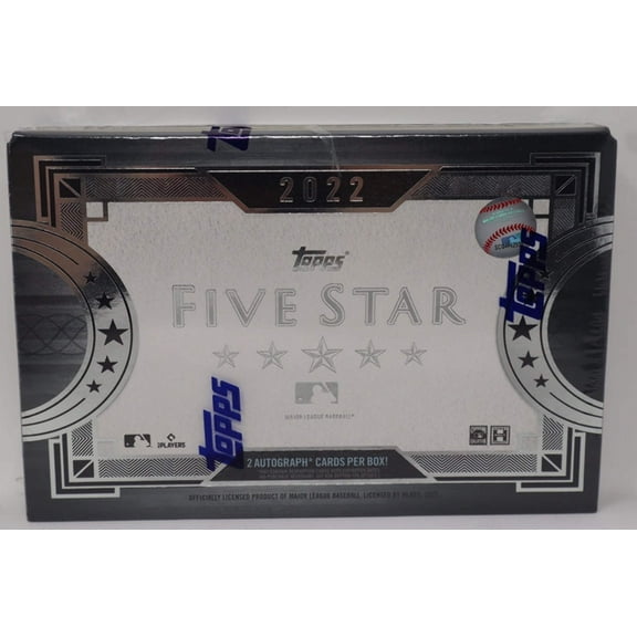 2022 Topps Five-Star Baseball Box (Hobby) (2 Autos)