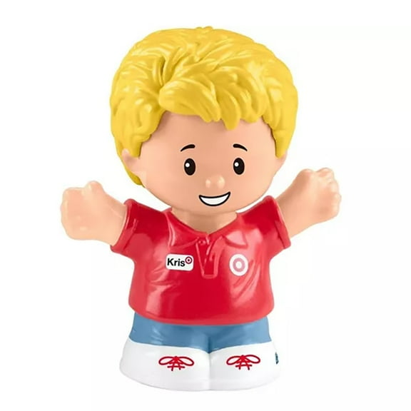 Replacement Part for Collectible Fisher-Price Little People Target Run Dollhouse Playset HXX97 - Replacement Target Employee Kris Figure