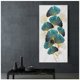 thumbnail image 4 of 1pcs Green Golden Plant Leaf Wall Poster, Wall Canvas, Canvas Painting, Frameless 15.7x31.5in, 4 of 4