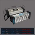 thumbnail image 4 of 800W Ink Curing Drying Lamp UV Ink Rapid Curing Portable Cold Light UV Lamp Screen Printing Lamp Fluorescent Lamp ,Easy to Use, 4 of 4