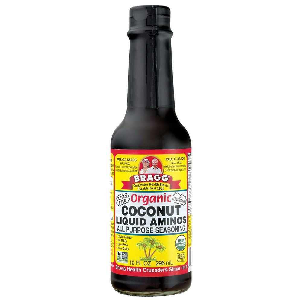 Bragg Coconut Aminos, All Purpose Seasoning, 10 Oz