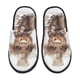 thumbnail image 1 of Fotbe C Pantuflas Peludas para Mujer con Estampado, Zapatillas de Peluche, Zapatos de Invierno para Casa, Uso Interior y Exterior-Large, 1 of 8