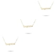 thumbnail image 1 of Sonducket Letra inglesa constelaciones tema zodiaco collar Ins colgante para amante amigo Festival cumpleaños regalos Sagitario oro Type1 NO1 Sonducket CBP216307, 1 of 1