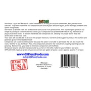 Soft Soil Liquid Soil Aerator & Lawn Treatment to Fix Compacted Soils, Improve Drainage with Non-Mechanical Liquid Application. 1 Quart (32 oz)