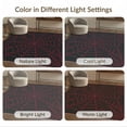 thumbnail image 7 of ODIKA 8'x10' Washable Area Rug Design With Bold Radiating Strands And Dark Border Spider Web Playful for Living Room, Under Sectional, Family , Durable, Non-Slip, 7 of 7