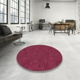 thumbnail image 4 of Ahgly Company Machine Washable Indoor Rectangle Transitional Crimson Red Area Rugs, 3' x 5', 4 of 7