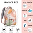 thumbnail image 6 of "Chic Tribal Backpack for Students - 17” Laptop Daypack, Boho-Inspired, Durable Oxford Fabric, Perfect for Commuting & Campus", 6 of 6