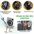 thumbnail image 6 of Dryer Thermostat Thermal Fuse Kit for whirlpool Replacement Part 3392519 3387134, 6 of 7