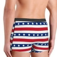thumbnail image 5 of Junzan American Patriotic Stars And Stripes Mens Underwear Boxer Briefs For Men’s - Xx-Large, 5 of 9