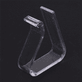 thumbnail image 4 of 8 Pcs Home Clear Plastic 20mm-35mm Desk Table Cloth Clips, 4 of 6