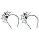 thumbnail image 1 of 2PCS Cosplay uso Halloween decoración estilo horquilla práctica aros para la cabeza para mujer dama uso femenino negro, 1 of 6