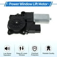 thumbnail image 6 of Rear Right Passenger Side Power Window Regulator Lift Motor for BMW 323i Sedan 2006-2011 No.67626927026 5 Pin Car Window Glass Lift Motor, 6 of 8