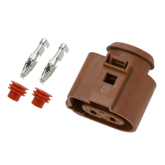 Unique Bargains 2 Pin Rear Electric Parking Brake Connector Plug for VW No.3B0973752A 1 Set