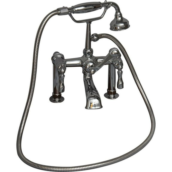 Barclay 4603-ML2-ORBElephant Spout with Handheld Shower Hose Mounts & Meta