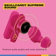thumbnail image 4 of Skullcandy Smokin' Buds XT True Wireless Inner Ear Earbuds, Pink, 4 of 10
