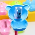 thumbnail image 5 of SagaSave 1/2/5Pcs Mini Pencil Sharpener Manual Pencil Sharpener 1 Holes Cartoon Bear Pattern Color Random, 5 of 8