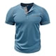 thumbnail image 4 of Camisa Henley De Manga Corta Con Gofres Para Hombre 2024, 4 of 8
