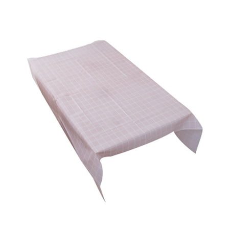 

Wanwan Plaid Pattern Kitchen Table Cover Waterproof Heat Resistant Tablecloth Decor