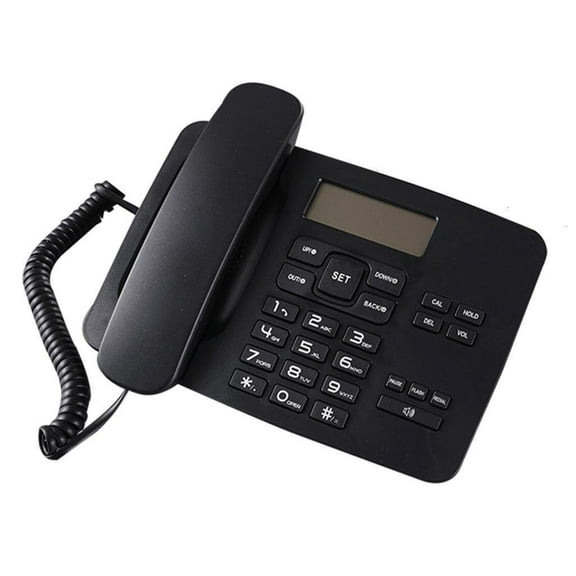 NANMELX Corded Telephone with Speaker Display Landline Phone Big Button Landline Phones