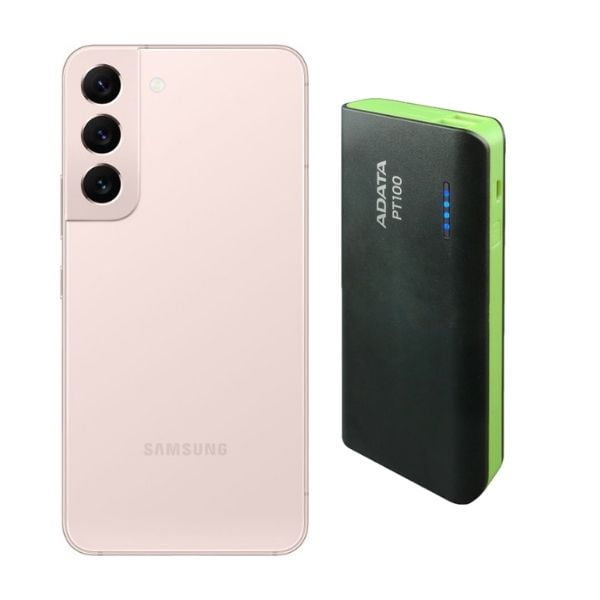 Smartphone Galaxy S22 Plus Samsung Reacondicionado 128GB Rosa + Power Bank 10,000mAh SM-S906U