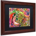 thumbnail image 2 of Trademark Fine Art "Man As A Flower" Canvas Art by Josh Byer, Black Matte, Wood Frame, 2 of 4
