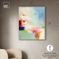 thumbnail image 4 of Roseate Hues III Canvas Print Bright Wall Decor by Art Remedy, Silver Frame, 36 x 45, 4 of 6