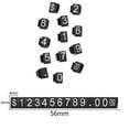 thumbnail image 3 of Price Tag Display Plastic Cubes Price Display Tags 20 Sets, 3 of 8