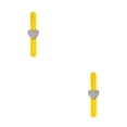 thumbnail image 4 of Qarigey magnética, accesorios para el cabello de salón profesional, soporte de Clip de pelo portátil ligero, herramientas de estilismo de Amarillo/Corazón 2Conjunto, 4 of 6