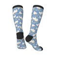thumbnail image 3 of Zufioo Funny Chicken Print Long High Thigh Socks Knee-High Warm Stocking Women Boot Sock Leg Warmer High Socks for Daily Wear, Cosplay, 3 of 6
