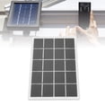 thumbnail image 3 of Paneles Solares de 3W PARA CÁMARA DE SEGURIDAD, PANEL DE SILICO MONOCRISTALINO CON SOPORTE Y PUERTO TUPO C, PANEL SOLAR DE CÁMARA DE SEGURIDAD PARA Dispositivos, 3 of 7